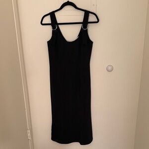 A.L.C. Elegant Black Midi Dress